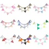 Wholesale Fabric Bunting Personality Wedding Birthday Party Decoration Indian tent Decoration Garden Garland