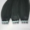 Färger Virgin Remy Brasilianska Human Hair 2.5g / Piece 40pcs / Lot Tape Hår Billiga Price Tape In Hair Extensions