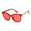 Marken-Designer-Sonnenbrille für Damen und Herren, Metallrahmen, einzigartige sechseckige flache Linse, UV400-Beschichtung, Sonnenbrille, Schutzbrille, Brillen mit Box und Etuis