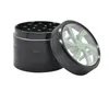 New Metal Smoke Grinder Lega di alluminio Diametro a quattro strati 50MM