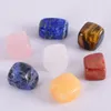 Piedra de Chakra de cristal Natural, 7 unidades/juego de piedras naturales, Palma, Reiki, piedras preciosas de cristal curativas, decoración del hogar WB2076