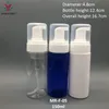 FREESHIP 12 STKS 150 ml Plastic Schuimpompflessen met witte schuimpompen en transparante doppen