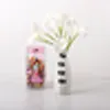 20 pz/lotto Calla Lily Fiore Artificiale PU Real Touch Decorazione Della Casa Fiori Bouquet Da Sposa Fiori Decorativi XZ014