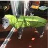 Duży pies Odzież przeciwdeszczowa Wodoodporna Rain Kombinezon dla dużych Medium Small Dog Golden Retriever Outdoor Odzieżowy Pet Wliedang