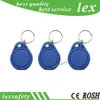 BigSet Rabatt Fabrikspris Promotional Printed Card 100 / Lot Custom High Quality F08 Chip Key FOB 1K 13.56MHz ISO14443A ABS Key Fobs