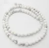 Perles rondes en pierre naturelle, bijoux faits à la main, bracelet, collier, boucles d'oreilles, accessoires (4MM)