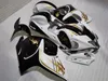 Injection mold fairing kit for Suzuki GSX1300R Hayabusa 08 09 10 11-14 white gold fairings set GSXR1300 2008-2014 OT06