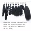 Pacotes de cabelo virgem brasileira Human hairweft cor natural tece corpo reto onda profunda encaracolado loosewave ondulado hairextensions