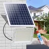 2019 Nouveau ultra-mince 60W 120W 200W Projecteur solaire extérieur étanche solaire jardin lumière lampadaires sécurité projecteurs d'urgence