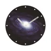 Horloges murales Horloge de trou noir 12cm / 30cm Univers Vortex Espace 3D Bois Bureau de vacances El Silent Windows1