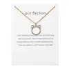 Classic Fashion Friendship Bar Pendant Halsband Lucky Elephant Star Pearl Circle Halsband för Kvinnor Presentkort