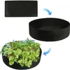 Raised Plant Bed Garden Flower Planter Elevated Vegetable Box Planting Grow Bag Round Planting Pot for Plants Nursery2391985