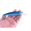 HENGJIA 2019 new Minnow fishing lure Artificial Pesca Tackle Plastic Hard bait Wobler Floating 1-4m treblhook luminous 3D eyes 17cm 30g