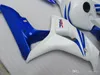 Injektionsform Top Selling Fairing Kit för Honda CBR1000RR 06 07 Blue White Fairings CBR1000RR 2006 2007 OT16