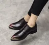 Novo vestido de couro genuíno de alta qualidade, vestido de vestido de bullock vestido de gado oxfords sapatos masculinos formais sapatos