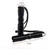 Partihandel Utomhus ficklampa Torches LED ficklampa Portable Mini Strong Energy Torches Vattentät för fiske Jakt bergsklättring