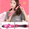 220 v 2em1 profissional ionic auto rotary elétrico modelador de cabelo hairstyler ondulação iron wand waver onda de rolo rotativo automático