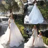 Gorgeous Beach Wedding Suknie Linia Ice Tulle Ruffles One Shoulder Sukienka Bridal Custom Made Sweep Pociąg Vestidos de Novia