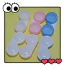 freeshipping Halloween Wholesale High Cheaper crazy color Cosmetics Colored Cases gray Colorful Contacts Boxes