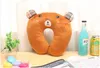 2021 U-shape Travel Pillow for Airplane Car New Cartoon Animal Designer 9Colors Comfortable Pillows for Sleep Home Textile Bedding Supplies