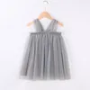 Детские девочки платья для детский шлинг -юбка летняя вечеринка элегантная сплошная цветная кружева 5 цветов Ins5176655