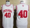 NCAA College Indiana Hoosiers 4 Victor Oladipo tröjor män basket 11 Isiah Thomas 40 Cody Zeller Jerseys Team Red Away White