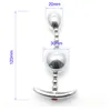 Stainless Steel Flexible Anal Plug Anchor Shape Metal Dildo metal silver color dildo sex toy adult product4504772