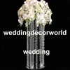 Nouveau style flash acrylique clair fleur stand route plomb decorat pièce maîtresse de mariage lustre pour événement de fête décoration de la maison decor234