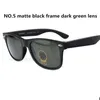 Lunettes de soleil classiques unisexes Traveler, noir brillant, monture noire mate, lentille noire pure 2140, lunettes de soleil carrées non polarisées8269555