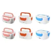 110V-220V Lunch Box Food Container Portable Electric Heating Food Warmer Heater Rice Container Dinnerware Sets for Home 2018 New C18112301