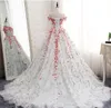 Nowe projekty Red and White Fashion Top Sukienka ślubna w Dubai Czeski Tanie Nowoczesna ładna kolorowa suknia ślubna