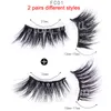 Magnetische falsche Wimpern, magnetischer flüssiger Eyeliner, Pinzetten-Set, 5 magnetische falsche Wimpern, Set, Kleber, Make-up-Werkzeuge, 4 Paar Wimpern, 3-in-1-Set