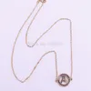 12Pcs Fashion Gold Color 26 Letter Alphabet Pendant Necklace A-Z Initial Charm Women Jewelry Necklaces