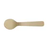 1000 pcs cuillère jetable cuillère en bois mini cuillère glacée cuillère bois de dessert Scoop Western Wedding Party Vaisselle Accessoires de cuisine Outil DBC BH2645