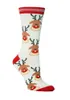 Christmas stocking middle tube socks Halloween socks big children cotton elk snowflake Xmas tree printed Hosiery Novelty Long Sock3143781