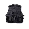 Hip Hop Loose Vest Sportswear Mens Pink Cargo Waistcoat With Pockets Jacket Coat Streetwear Tactical Vests Sweatshirts2373