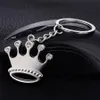 10 pcs/lot alliage de Zinc couronne porte-clés breloque strass voiture porte-clés sac à main porte-clés sac Porte Clef bijoux créatifs cadeaux accessoires