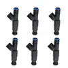 6pcs Fuel Injector 0280155784 2002 Fit for Jeep Wrangler X Sport Utility 2-Door 4.0L 242Cu. In. l6 GAS OHV Naturally Aspirated