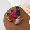 kinderen kinderen loafers schoenen jongens sport mode sneakers massage casual schoenen kinderen meisjes platte leren schoenen maat 21-35 gratis verzending