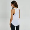 Toptan yoga Yelek T-Shirt LU-59 Katı Renkler Kadın Moda Açık Yoga Tankları Spor Koşu Spor Giyim Tops