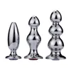 Super grote anale kralen metalen anus pluggen vrouwelijke vagina masturbatie speelgoed seks grote lange long buttplug anale stimulatie dilateur volwassen producten