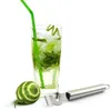 Roestvrijstalen fruitschillers citroen oranje zester citrus rasp metalen grepen lime zest peeling tool mes