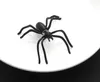 Moda kişilik küpe BlingBling Cadılar Bayramı Harajuku stereo abartı süper siyah örümcek Bireyin packag SICAK! Takı toptan
