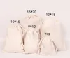 Lona Drawstring Bolsas De Jóias 100% Natural Algodão Lavanderia Favor Suporte Moda Jewellry Bolsas