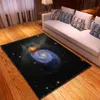 New Galaxy Space 3D Printed Teppiche für Wohnzimmer Haus Large Size Dekor Teppich Soft-Flanell Parlor Vorleger Anti-Rutsch-Matten