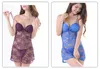 Pajamas dresses underwear Home clothing Europe and America sexy lace pajamas foreign trade seven color XL sexy underwear Nightdress