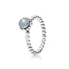 2019 NOVO 100% 925 Prata Esterlina Pandora Anéis Para Mulheres 12 Meses Multicolor Gem opcional Charm Beads Fit DIY Ring fábrica Atacado