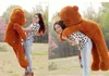 6 FEET BIG TEDDY BEAR STUFFED 4 Colors GIANT JUMBO 72quot size180cm Embrace Bear Doll loverschristmas birthday gift5928451