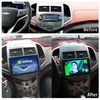 Chevrolet Aveo Sonic için 9 inç Android 10 Araba DVD Video Oynatıcı 2011-2013 GPS Navigasyon Radyosu