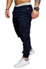 2018 Männer Casual Hosen Solid Color Harem Jogginghose Männliche Coon Multi-Tocket Sportwear Baggy Comfy Pant Mens Jogger 29 29